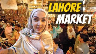 WE WENT TO PAKISTANS BUSIEST MARKET LAHORE ANARKALI SHOPPING  LIBERTY MARKET OLD LAHORE [upl. by Mik]