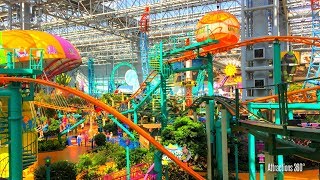 Tour of the Largest Indoor Theme Park in America  Mall of America  Nickelodeon Universe [upl. by Auberon735]