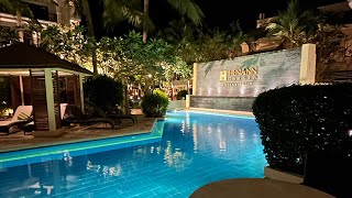 4K HENANN GARDEN RESORT  MNL TO MPH  HENANN AIRPORT TRANSFER  DIRECT POOL ACCESS ROOM TOUR 🇵🇭 [upl. by Nnairet]