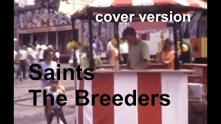 Saints  The Breeders cover [upl. by Atelokin]