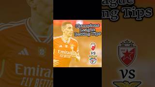 Crvena Zvezda vs Benfica Champions football bettingtips Shorts [upl. by Bedell]