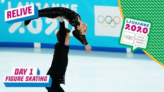 RELIVE  Figure Skating  Pairs Short Program  Day 1  Lausanne 2020 [upl. by Nytsyrk984]