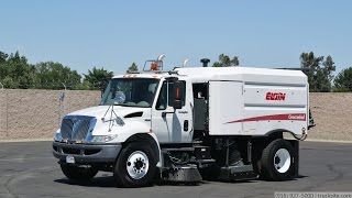 2009 International Elgin Crosswind Air Sweeper [upl. by Sdlonyer629]