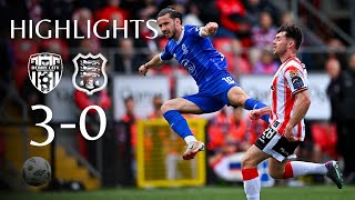 HIGHLIGHTS Derry City FC 30 Waterford FC 3rd June 2024 [upl. by Alekim]