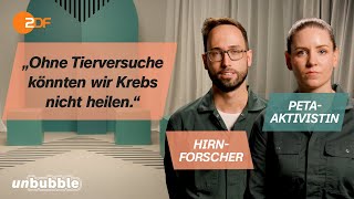 Tierversuche Forschung oder Qual PETAAktivistin trifft Hirnforscher  Sags mir  unbubble [upl. by Akkimat]