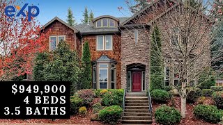 949900 House Tour  3807 SF  4 Bedrooms  35 Bath  Portland Oregon  Beaverton Oregon [upl. by Aikenat]