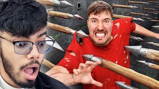 Worlds Most DEADLIEST Traps  Casetoo Reacts to Mr Beast [upl. by Mila]