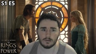 PARTINGS THE RINGS OF POWER S1 E5 REACTION [upl. by Rozamond52]