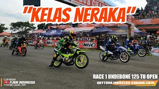 RACE 1 UNDERBONE 125 OPEN INDOCLUB CHAMPIONSHIP SUBANG 2019 [upl. by Arbua959]