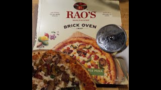 RAOS  BRICK OVEN CRUST  Fire Roasted Vegetable Pizza [upl. by Della]