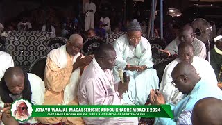 Jotayu Waajal Magal Serigne Abdou Khadre Mbacké 2024 Famille Moukhmoukh Keur Bay Mor Fall Partie02 [upl. by Mungo37]