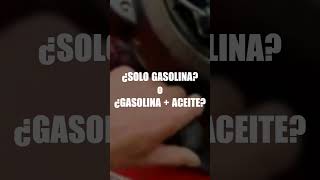 ¿Que gasolina se le pone a una podadora de carrito [upl. by Enelrahc]