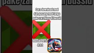 Cara download mod dan pasang mod tanpa pake zarchiver di Bussid  Maleo [upl. by Niel]