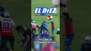 UTC celebró de esta manera su permanencia agónica en la Liga 1🔥 [upl. by Akinnor]