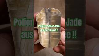 Ostsee Fund Polierte Ostsee Jade vom Ostsee Strand nature gems beautiful ostsee gemstone [upl. by Aelram]