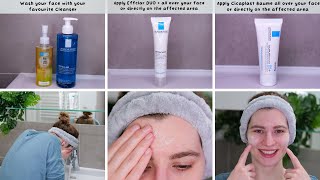 La Roche Posay Effaclar Gel Limpiador Cómo usar [upl. by Lyall]