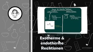 Energie bei chemischen Reaktionen  exotherme und endotherme Reaktion [upl. by Cressida]