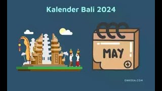 Kalender Bali Mei 2024 PDF Lengkap [upl. by Thursby]