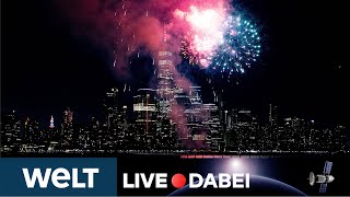 SILVESTERFEUERWERK So begrüßt die Welt das neue Jahr 2022  WELT Live dabei [upl. by Borchert830]