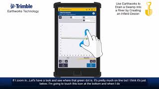 Trimble Earthworks Tutorial  Infield Design [upl. by Resee]