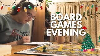 Board Games Evening  Vlogmas Day Six [upl. by Meggie]