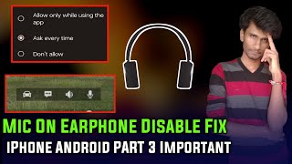 BGMI Mic Not Working With Headphones Problem IPhone And Android Solution BGMI Mic Headphones Problem [upl. by Ariaj]