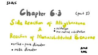 Side Reaction of Alkylbenzene  Reactions of Monosubstituted Benzene  Chapter 63 Part II  SK025 [upl. by Enois]