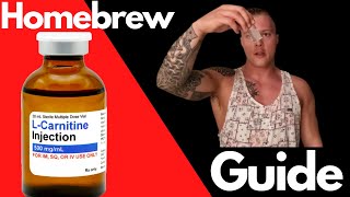 How To Make Injectable Carnitine LCarnitine Homebrew [upl. by Renckens]