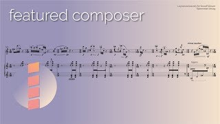 Beat Furrer — Presto w score [upl. by Renaxela]