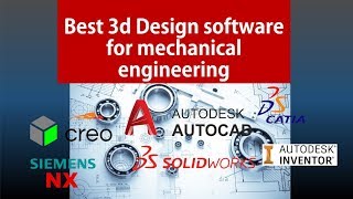 சிறந்த மெக்கானிக்கல் 3d சாப்ட்வேர் Best 3d software for mechanical engineering caddsoftwares [upl. by Carlo]