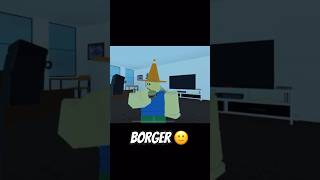 BorGer 🙂 roblox robloxshorts [upl. by Anitnamaid]