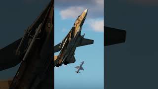 R24R in action track and destroy F14A in close air combat Color airforce aviation army military [upl. by Juliano]