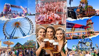 Oktoberfest 2024 Munich  Rides and Attractions [upl. by Rinaldo]