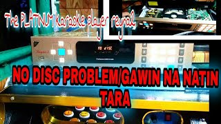 The platinum karaoke player Reyna2No Disc problem DVD player repair [upl. by Hitchcock690]