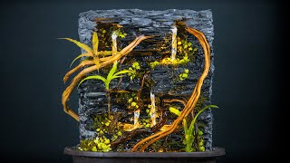 DIY Table Top Stacked Slate Waterfall [upl. by Yoshi]