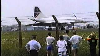 Concorde Humberside Airport  July 1993 [upl. by Sello639]