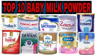 TOP 10 BABY MILK POWDER  2019 TOP 10 BABY MILK POWDER  BEST QUALITY BABY MILK POWDER [upl. by Del253]