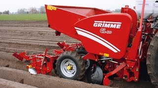 GRIMME GL 420 amp RT 300  Potato Planter amp Rotary Tiller [upl. by Jeanine]