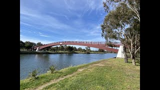 Pipemakers Park and Maribyrnong River Loop Walk Maribyrnong [upl. by Revorg]