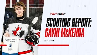 2024 U18 Scouting Report Gavin McKenna [upl. by Cayla]