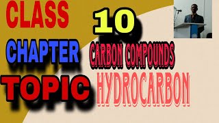 WHAT IS HYDROCARBONchemistry CLASS 10 CARBON COMPOUND [upl. by Veronica]