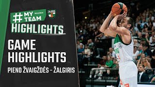 Pieno žvaigždės  Žalgiris  Game Highlights  20240123 [upl. by Deeanne]