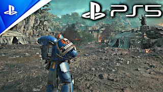 Warhammer 40K Space Marine 2  PS5 Gameplay Quality Mode [upl. by Leler322]