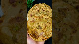 Make Delicious Aloo Matar Ka Paratha at Home shorts alooparatha paratha [upl. by Aeuhsoj]