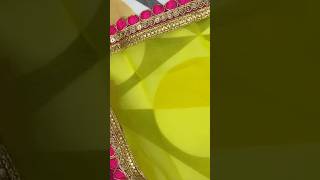 Meesho green viral saree song music fashion saree [upl. by Tasha919]