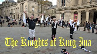 The Knights of King Ina dance quotChalford Hillquot at Jockey Morris 75th Anniversary Day of Dance [upl. by Anaer]