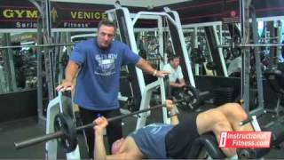 Instructional Fitness  Decline Bench Press [upl. by Ahsikat354]