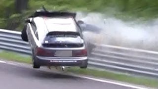 Nordschleife 2013 Big Crash amp Fail Compilation Nürburgring Touristenfahrten VLN 24H [upl. by Wehtta268]