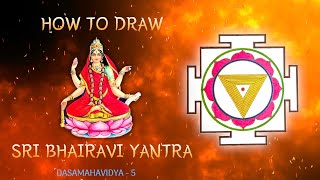 Bhairavi Yantra  Dasamahavidya  5 [upl. by Chelsy]