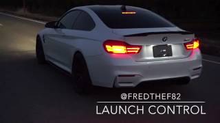 2016 BMW M4 Using Launch Control fredthef82 [upl. by Elisha]